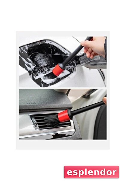 esplendor Cm-235 Car Cleaning Detailing Brush Set of 5