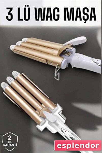 esplendor Professional Curling Iron for Fast Warming and Permanent Styling