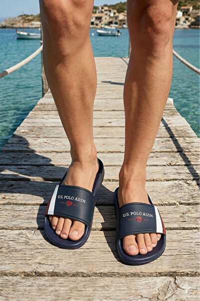 U.S. Polo Assn. Original Navy Blue Men's Slipper