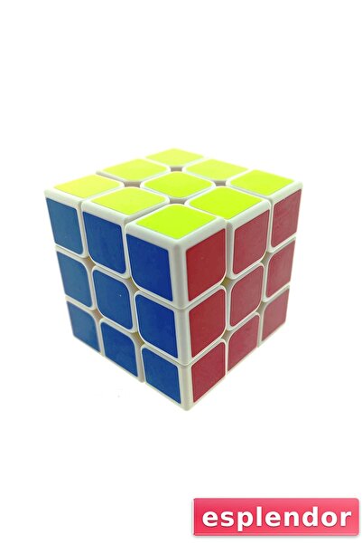esplendor مكعب ذكاء ملون على خلفية بيضاء 3X3X3-6,8 سم