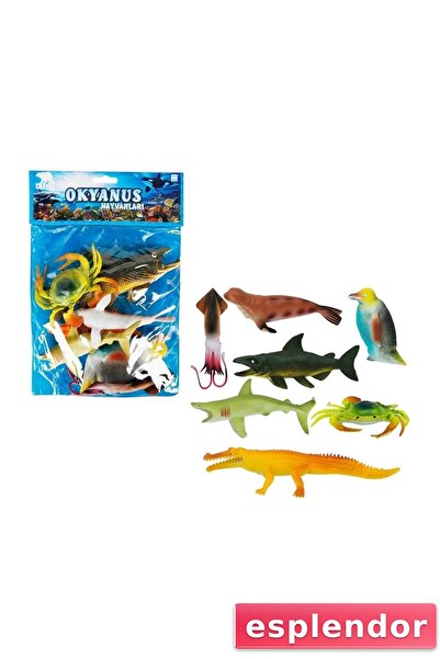 esplendor S01000713 حيوانات المحيطات BYK.كيس 7 قطع - 81220