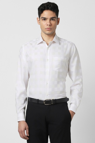 VAN HEUSEN Men Classic Fit Long Sleeve Shirt