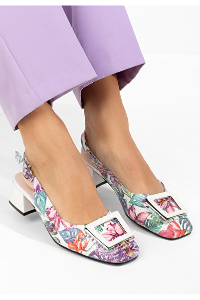 B T Shoes Pantofi slingback Belindia roz