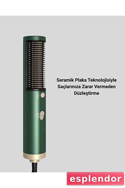 esplendor 200 ° C Ceramic Plate Hair Straightener – Anti-Frizz Ionic Technology