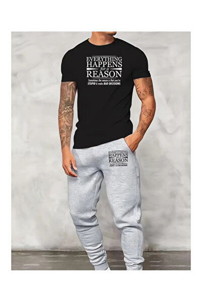 PENTHİLUS Unisex Printed Top and Bottom Set