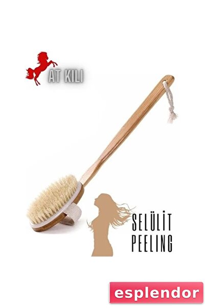 esplendor فرشاة تقشير السيلوليت الجافة والرطبة من هورسهير