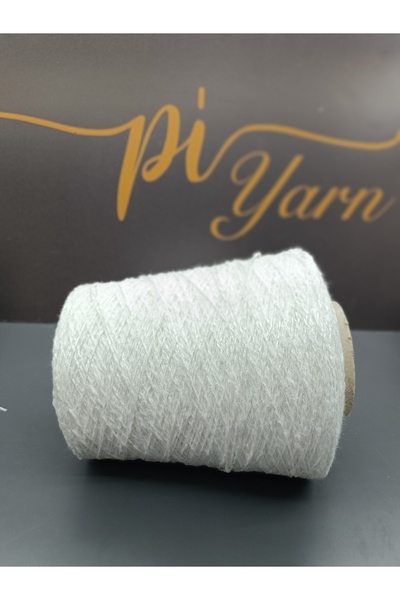 Pİ Yarn White Floss Thread 500Gr