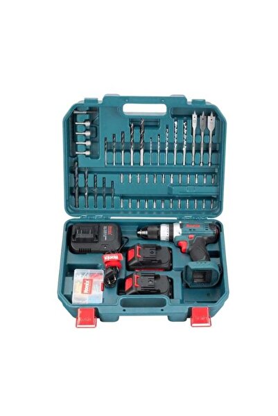 Ronix مجموعة مثقاب لاسلكي 20 فولت - 53 قطعة