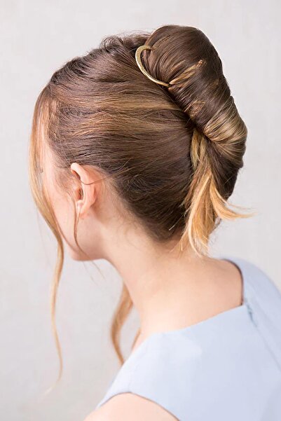 New Obsessions Metal Wire U French Knob Buckle