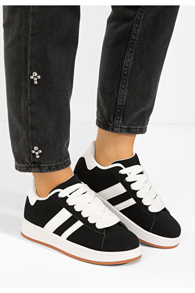 B T Shoes Sneakerși dama Antoneta negri