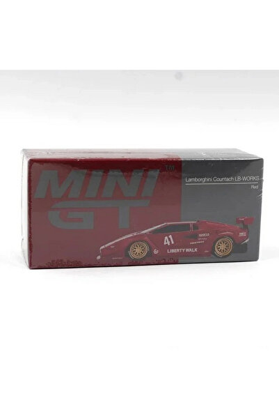 TOYFEST Mini Gt 1/64 Lamborghini Countach Lb-Works Red