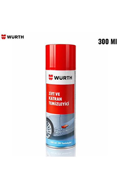 Würth 300 ml Zift ve Katran Temizleyici – Araç ve Yüzeyler İçin Hızlı Temizlik