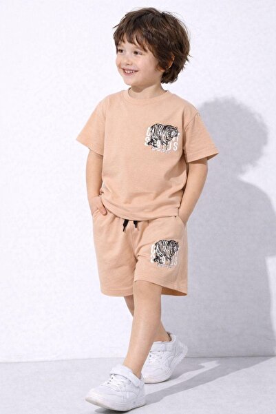 Patriko SET TRICOU ȘI PANTALONI SCURTĂ PENTRU BĂIEȚI, SEZONUL NOU, KAPLAN D c...