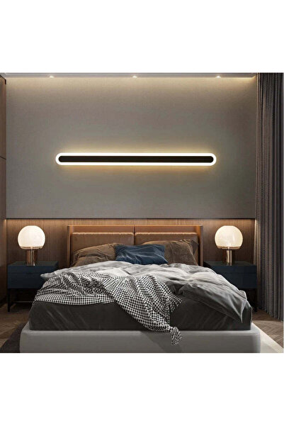 RFAN Aplică de perete LED, model B108/80, 3 tipuri de lumină, 30W, neagră