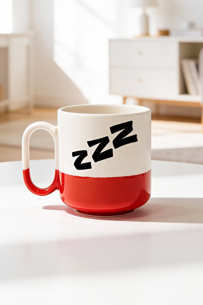 BB TRADE كوب Zzz Design Ceramic مطبوع Pro سعة 330 مل