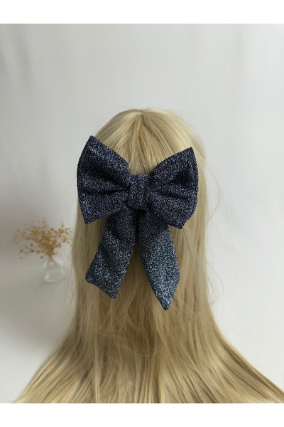 MegssStore Turquoise Glittery Double Bow Automatic Buckle