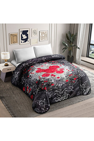 smart home 4KG Weighted Blanket 220x160cm Breathable Cotton & Polyester Blank...