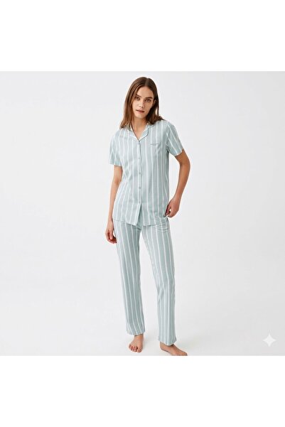 Godewo Women's Shirt Pajama Set