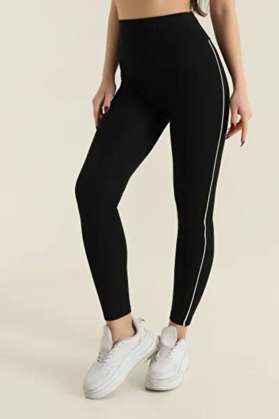 FORMO Colanți casual sport pentru femei Extra talie înaltă cu vipușcă din neo...