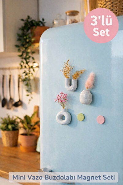 SEBY Mini Vazo Magnet Seti