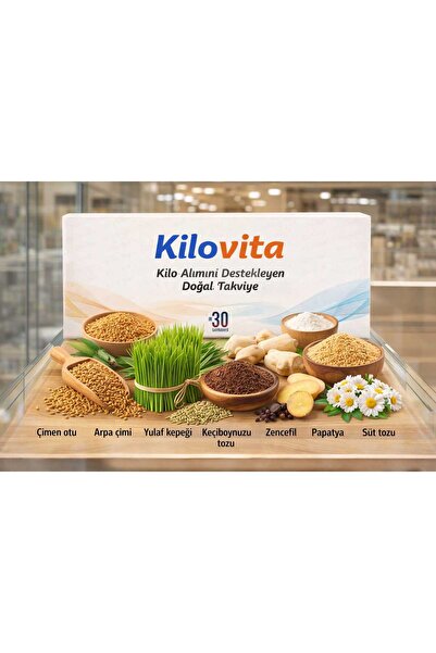Meri Detox Kilovita bitkisel takviye edici gıda () 30 şase