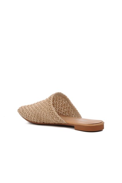 Aspor Beige Women's House Slippers