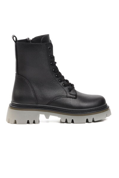 Aspor Black Women's Boots with Fleece Inside