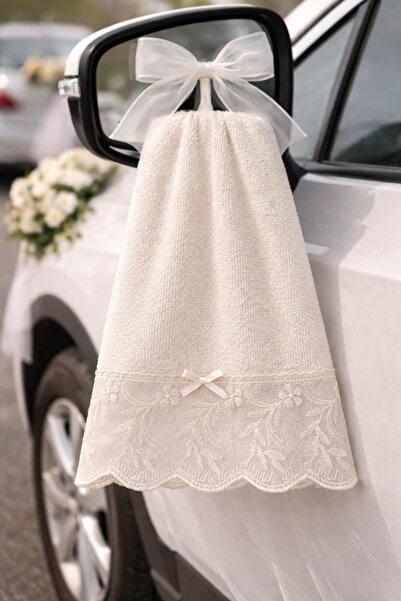 Bella Home Set de dantelă prosoape de nuntă Bukle |   40x75 cm |   1200 grame...