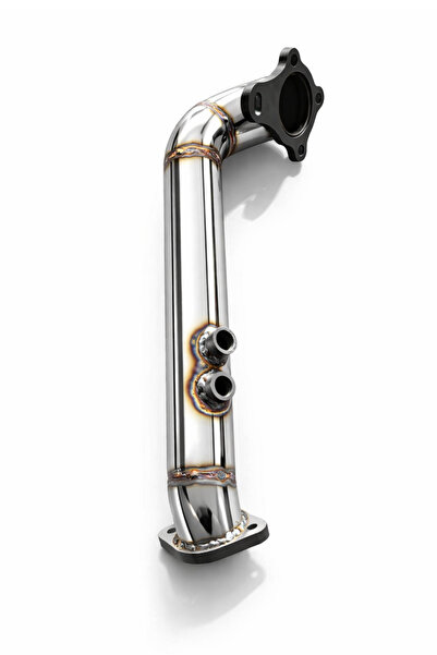 egzoz burada Wag Grubu Down pipe 1.2 TSİ Motor Downpipe Egzoz Borusu Krom