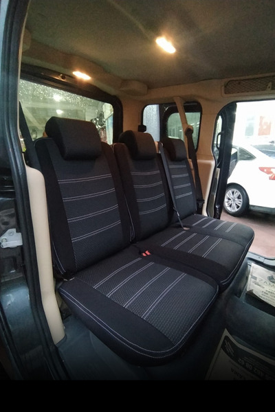 SM OTO KILIF Ford Connect 2008-2013 Arası Modeller İle Uyumlu Jakar Kumaş Araca Özel Oto Koltuk Kılıfı