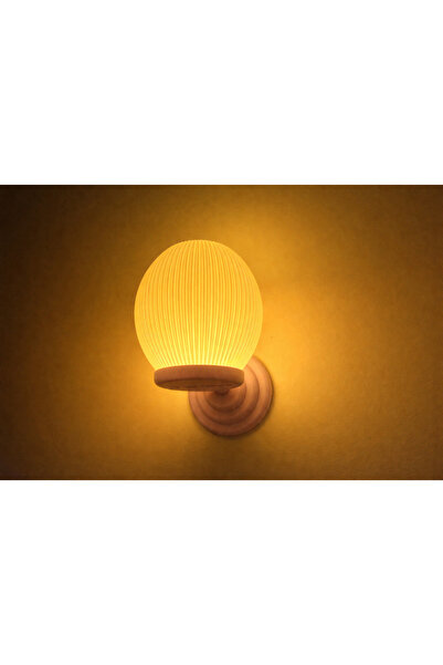 KKG 3D·Studio | Duwals / 1 Set / Dekoratif LED Mumlu Abajur Pilli Işıklı Duva...