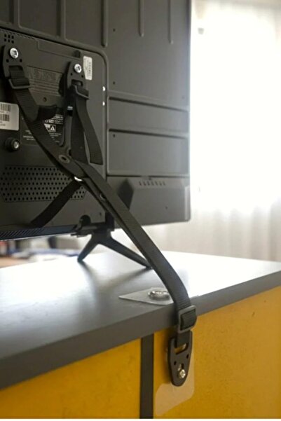 Delixa Y Tipi Mobilyaya Kendinden Yapışkanlı Led LCD Plazma TV Televizyon Ask...