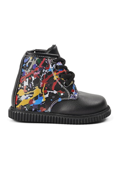 Aspor Black Baby Girl Boots