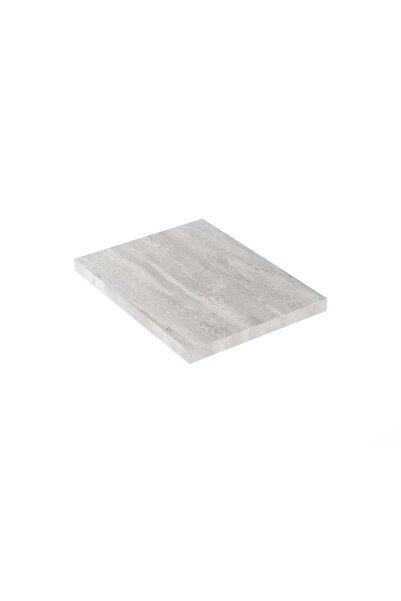 OEM Πάγκος μπάνιου, μοριοσανίδα, 60 x 3,8 x 46 εκατοστά, γκρι σκυροδέματος