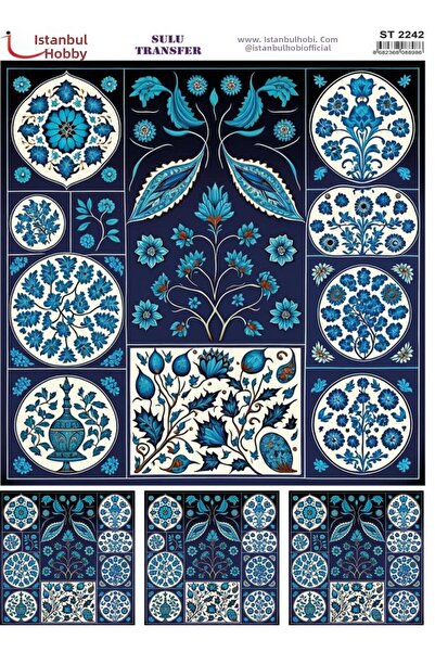 İstanbul Hobi Water Transfer Paper 25X35Cm St-2242