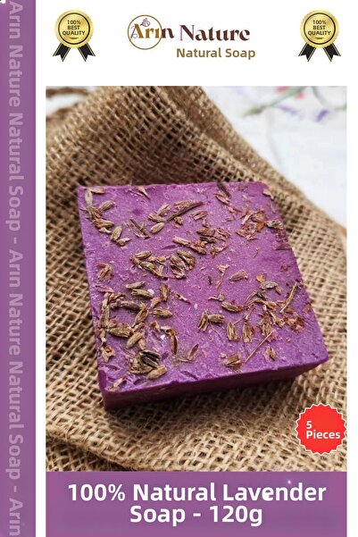 Carlburn # صابون اللافندر العشبي الأصلي 100% طبيعي برائحة جميلة للشعر والوجه ...