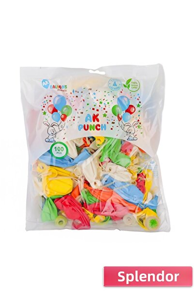 esplendor Ak-01 Punch Balloon 100 Pieces
