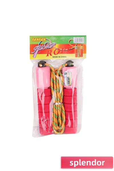 esplendor لعبة تعليمية للأطفال على شكل حبل قفز مع عداد