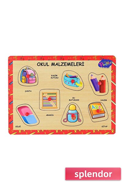 esplendor ONY-196-197 اللوازم المدرسية بمقبض خشبي - لعبة العقد