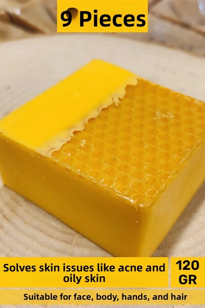 Carlburn # صابون طبيعي 100% برائحة جميلة لليدين والوجه والشعر والبشرة والجسم،...