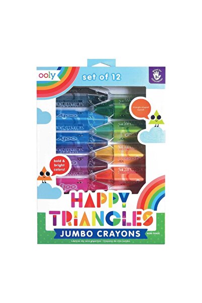 Ooly Happy Triangles Jumbo Mum Boya de 12 litri