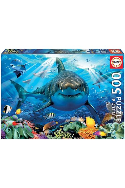 Educa Çocuk Educa 500 Parçalık Büyük Beyaz Köpekbalığı Puzzle