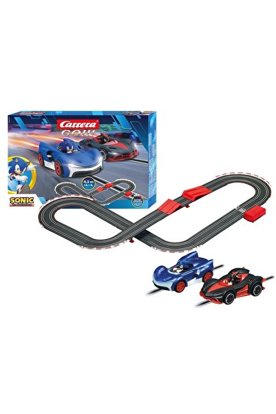 Carrera سونيك القنفذ | مجموعة ألعاب سباق | لعبة قابلة للتجميع لمحبي سونيك