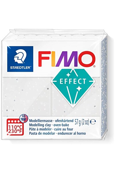 Staedtler فيمو إفكت - 57 جم 003 حجر جرانيت أبيض بوليمر كلاي