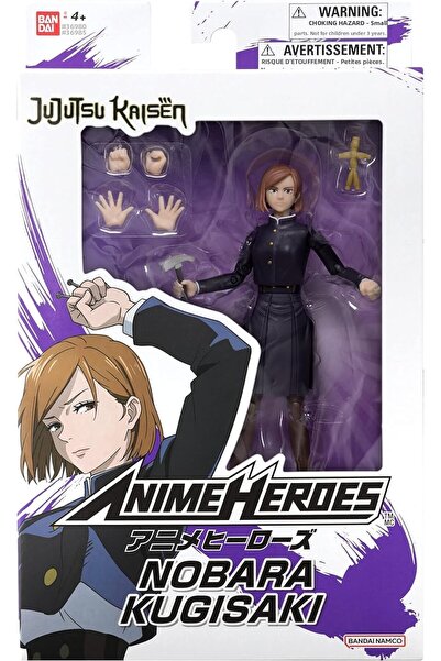 Bandai Namco Kugisaki Nobara: Figurină Jujutsu Kaisen Anime Heroes