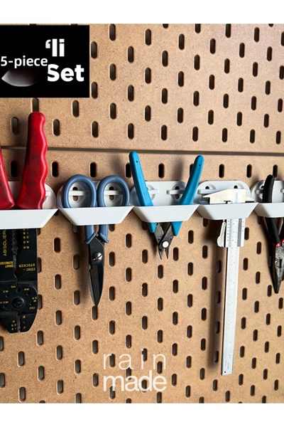 Rainmade Skadis Pano Compatible Organizer Hanger Attachment - Multi-Purpose H...