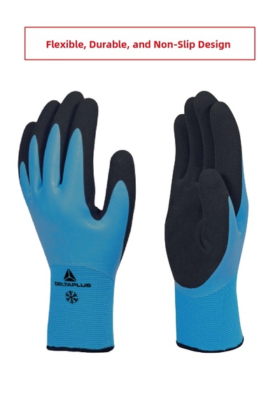 Delta Plus THRYM VV736 İş Eldiveni | XL (Nr:10), Akrilik & Poliamit, Lateks K...