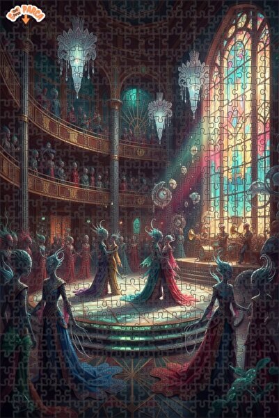 Esranın Dünyası Fantastic Beasts and Where to Find Them Oil Painting Double-L...