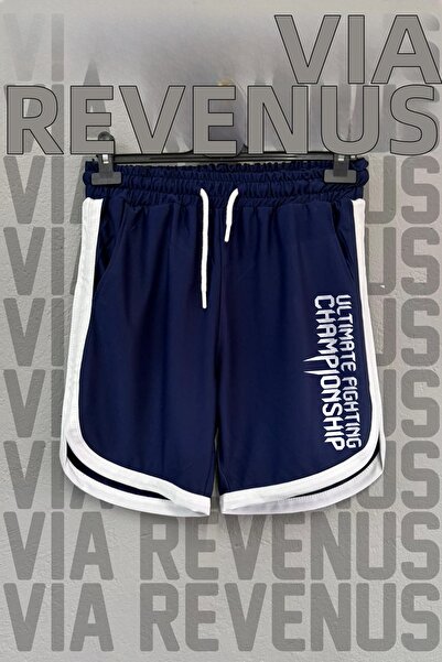 Vordevia Ultimate Printed Piped Detail Jersey Sports Training Shorts