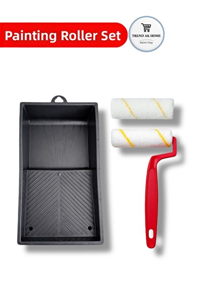 VİZYON مجموعة طلاء الأسطوانة الساتان